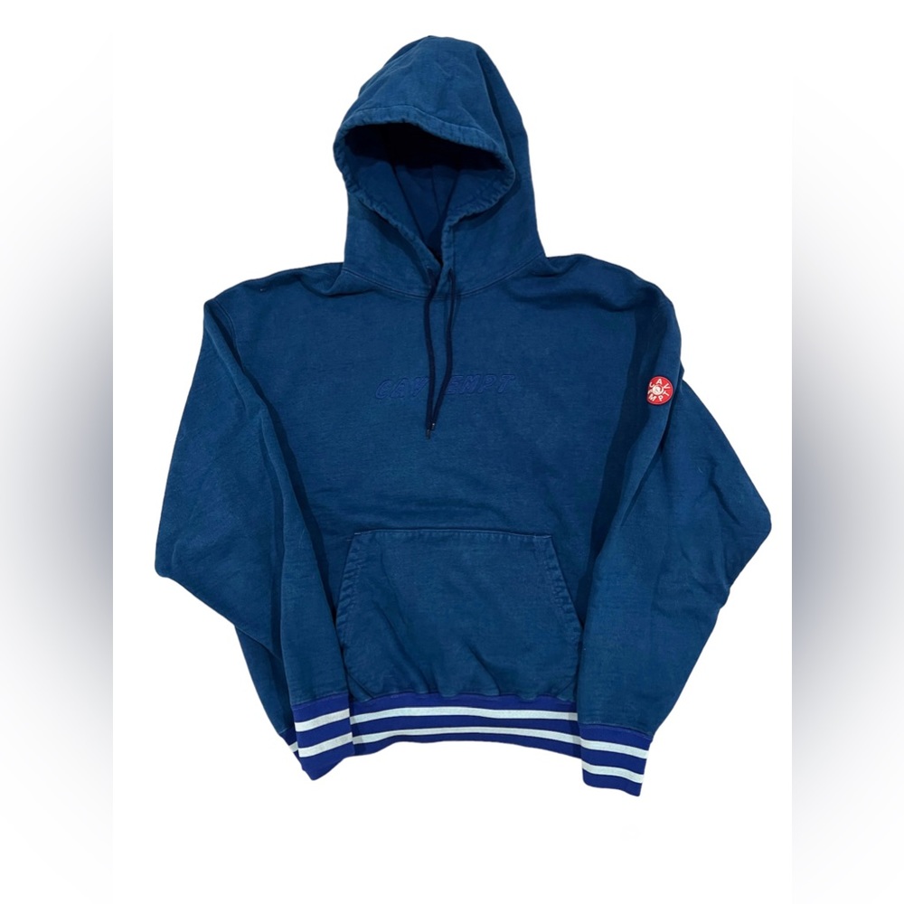 Cav Empt Blue Hoodie L